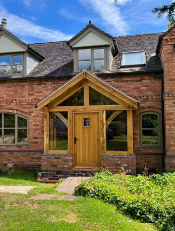 Oak Framed Glazed Porch"