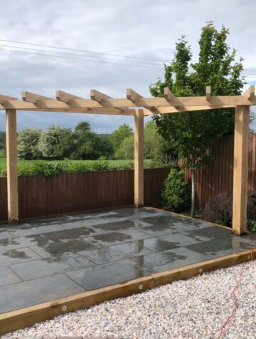 Oak Pergola Garden Building"