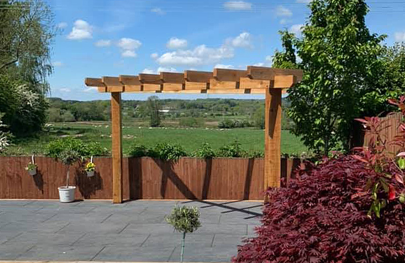 Oak Pergola