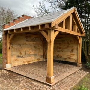 Oak Gazebo Handmade Construction