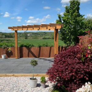 Oak Pergola Construction